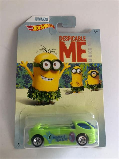 Hot Wheels Deora Ii Despicable Me Minion Made Dwf No Blister Paladino Leil Es