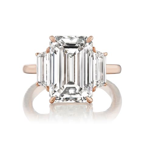 emerald cut engagement ring side stones 9