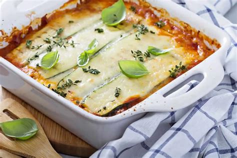 Lasagnes De Courgettes Et Tomates Un Plat D Licieux Et Sain