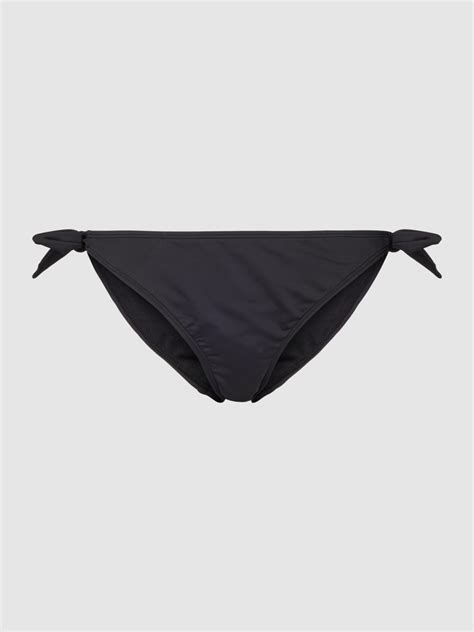 Kup Online Lauren Ralph Lauren Figi Bikini Z Detalem Z Logo Czarny