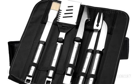 Сумки : Набор для барбекю в складной сумке 6 пр. Cubo