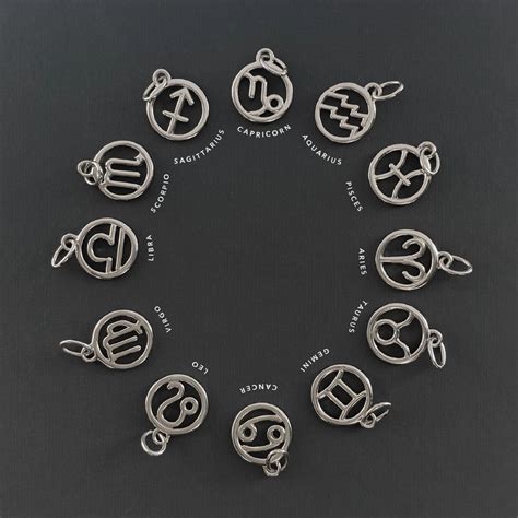 Virgo Zodiac Charm In Sterling Silver The Perfect Keepsake T
