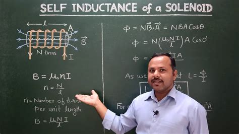 13 Self Inductance Of A Solenoid Class 12th Physics Handwritten