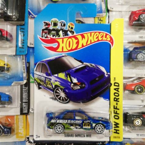 Hot Wheels Subaru Impreza WRX BLUE HW OFF ROAD Hobbies Toys Toys Games On Carousell