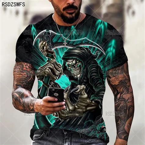 Мужская дышащая футболка с круглым вырезом, с коротким рукавом | AliExpress