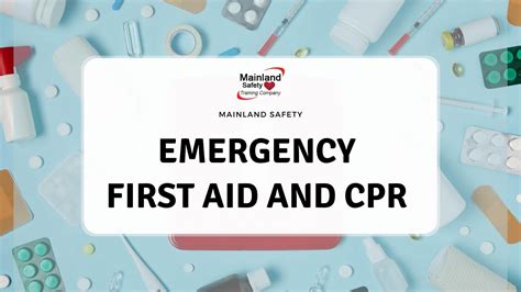 Emergency First Aid With Cpr Aed Level C Location Vancouver Campus