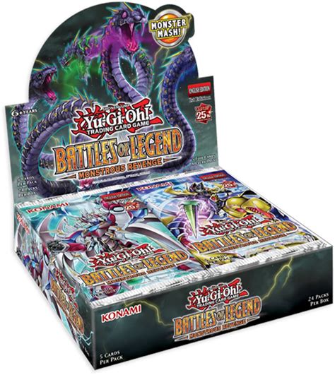 Battles Of Legend Monstrous Revenge Booster Box Battles Of Legend