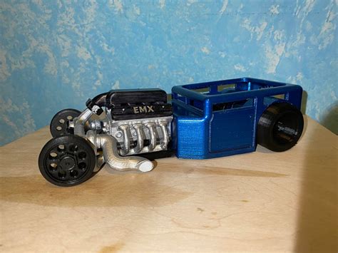 Twin Turbo Hot Rod Obj File For Cults