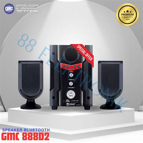 Speaker Gmc D Bt Bluetooth Aktif Multimedia Speaker Original