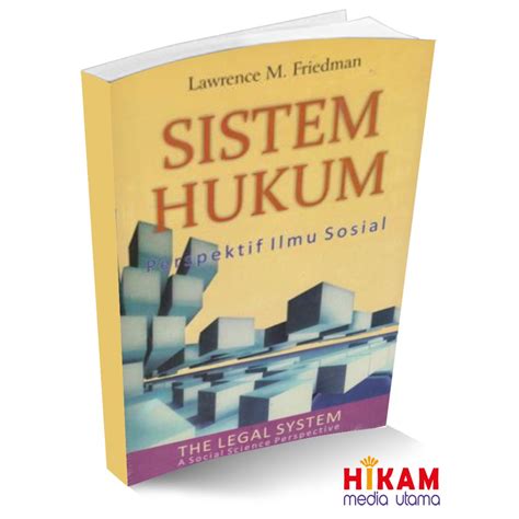 Jual Buku Hukum Sistem Hukum Perspektif Ilmu Sosial Nusamedia