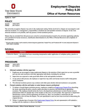 Fillable Online Hr Osu Applies To Staff 1 Fax Email Print PdfFiller