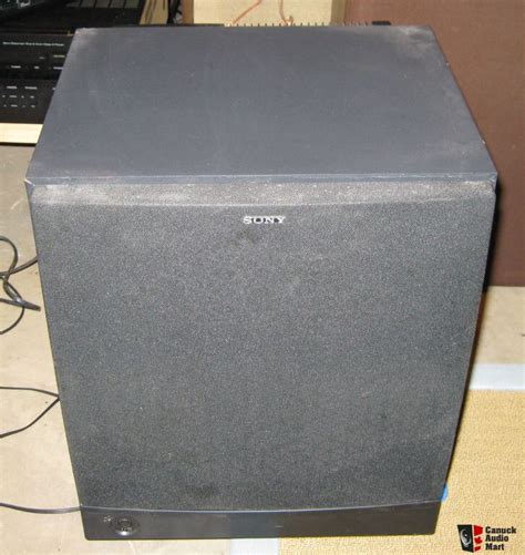 Sony Sa Wm40 Active Subwoofer Sale Pending Photo 975109 Us Audio Mart