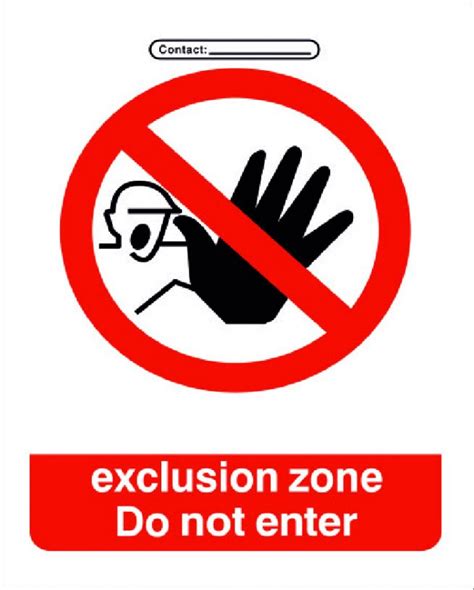 Exclusion Zone Scafftex