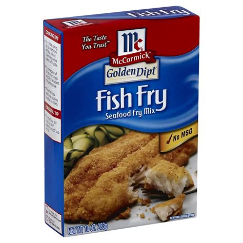 Mccormick Golden Dipt Fish Fry Mix Shop Breading And Crumbs At H E B