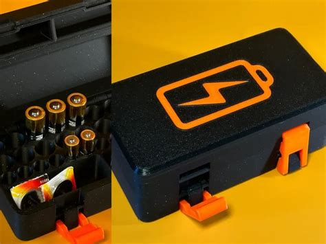 Battery Storage Organizer Box 来自 Qiola Iokasta - MakerWorld