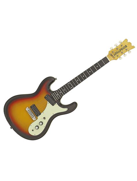 Aria Pro Ii Dm 206 Retro Classics Guitar 3 Tone Sunburst