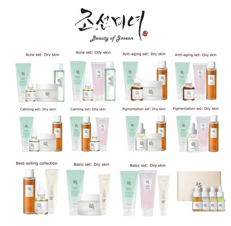 Beauty Of Joseon Skincare Sets 12 Types Lazada