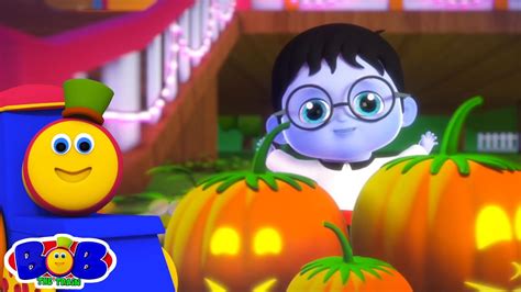 Боб Поїзд Хеллоуїнська танцювальна пісня і мультфільми для немовлят ...