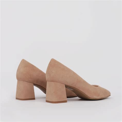 Zapatos nude tacón bajo EVA