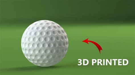 3d Print Golf Ball 3d Model 3d Printable Cgtrader