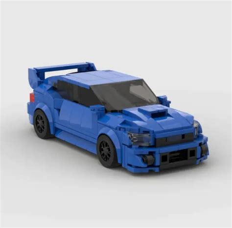 Moc Lego Car Subaru Wrx Sti Eur 6753 Picclick It