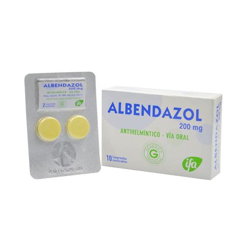 Albendazol 200 Mg Laboratorios Ifa