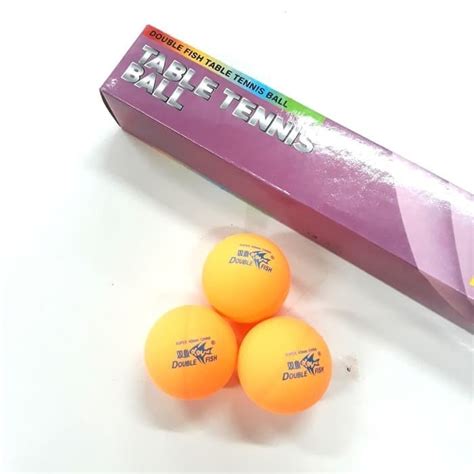 Jual Bola Pingpong DOUBLE FISH Isi 6 Tenis Meja Pingpong Original