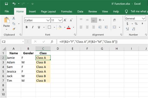 How To Use The If Function In Excel