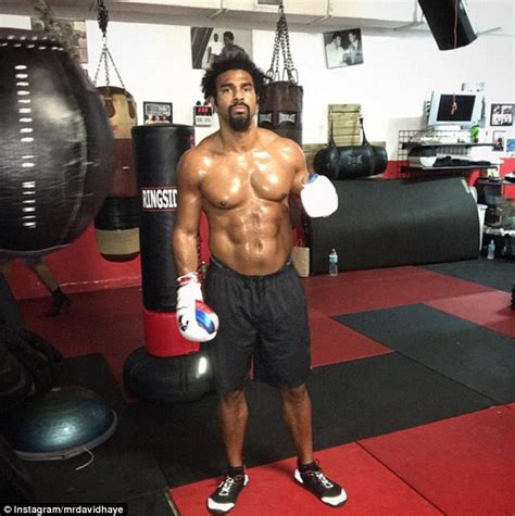 David Haye Looking Ripped In Miami Gym As He Prepares For Training Camp