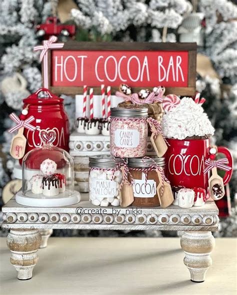 Pin By Deneisha Lindsay On Christmas Christmas Hot Chocolate Bar Hot