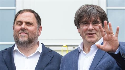 El Choque Permanente Entre Oriol Junqueras Y Carles Puigdemont Complica