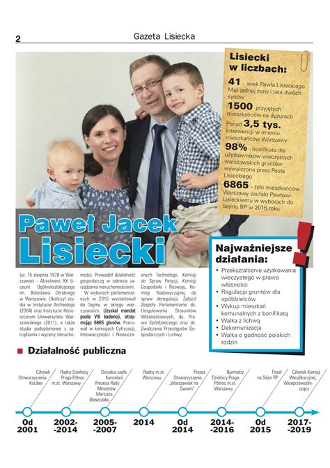 Gazeta Lisiecka Pawe Lisiecki