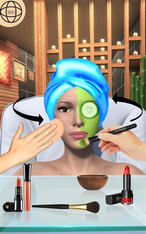 Jogos De Skin Care - Download do APK de Cara Maquiagem E Beleza spa salão reforma jogos 3D ...