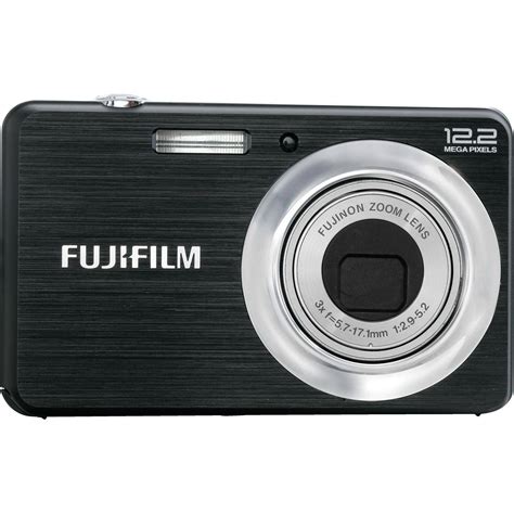 Fujifilm Finepix J Digital Camera Black B H Photo