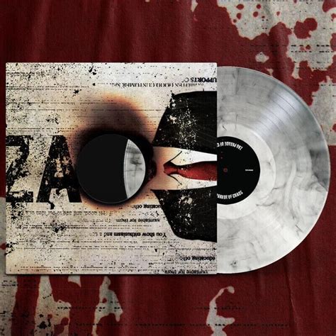 Zao Parade Of Chaos Vinyl Le1000 Clear Black Smoke Variant Ships