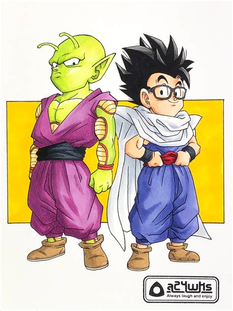 Son Gohan And Piccolo Dragon Ball And More Drawn By A Wks Danbooru