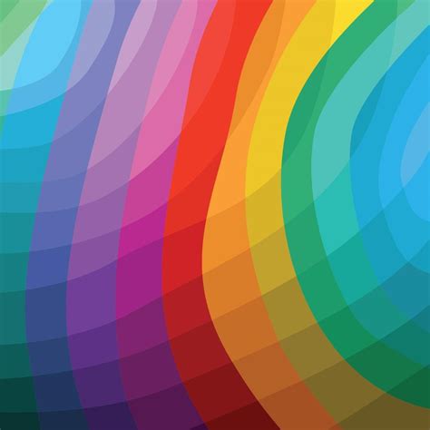 abstract spectrum color wave shape for print 5179108 Vector Art at Vecteezy