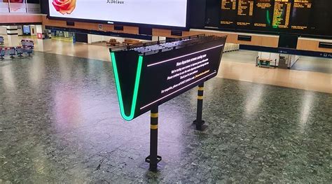 Euston Station Testing New Departure Display Boards