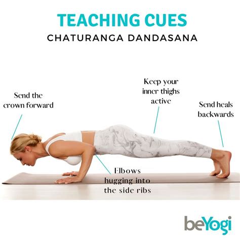 Cues For Your Students To Ensure Chaturanga Dandasana Pose Is Done