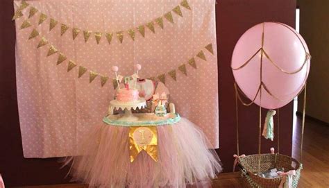 Oh The Places She Ll Go Hot Air Balloon Party Birthday Party Ideas Photo Of Catch My