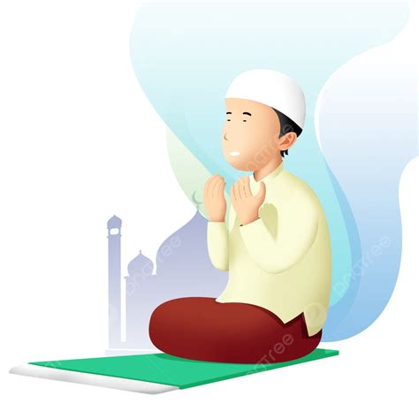 A Muslim Praying, Muslim, Pray, Islam PNG Transparent Clipart Image and ...