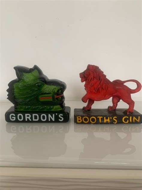 Gordons Et Booths Gin Advertising Figure Plaster Catawiki