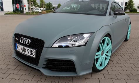 Audi Ttrs In Grau Matt Folienking