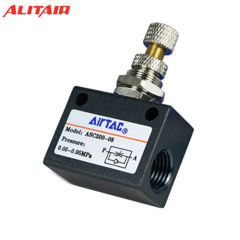 Asc Airtac Type Speed Control Flow Control Valve Pneumatic