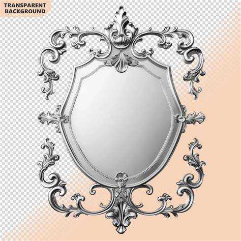 premium psd blank  plate isolated  transparent background