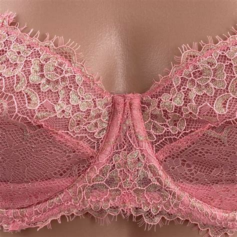 Victoria S Secret Dream Angels Push Up Without Padding Bra Pink Size