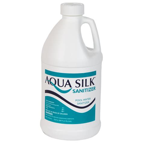 Pool Central 64oz Aqua Silk Swimming Pool Sanitizer