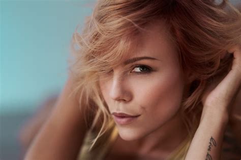 Face Women Model Portrait Long Hair Brunette Photography Closeup Tattoo Hair Hair In