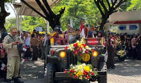 Piala Adipura Kencana Diarak Keliling Surabaya Suara Surabaya