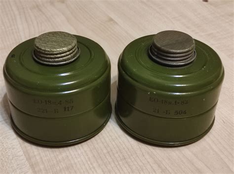 Фильтр для противогаза, ЕО-62к (ГП 7 аналог, армейский) (с консервации ...
